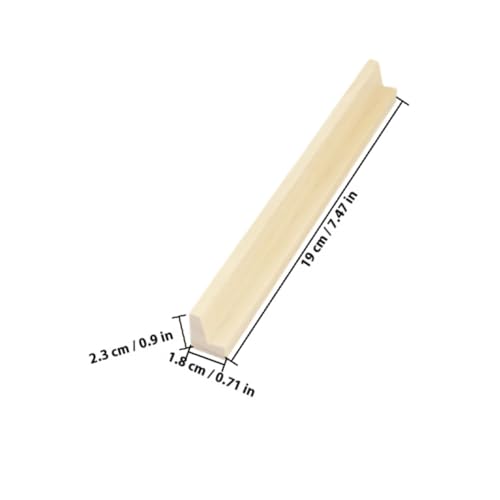KONTONTY 8 Stück Holz Domino Halter aus Stabilem Naturholz Vielseitige DIY Buchstabenbasis Glatte Oberfläche Langlebig als Desktop Domino Display und Bastelzubehör KONTONTY 8 Stück Holz Domino Halter aus Stabilem Naturholz Vielseitige DIY Buchstabenbasis Glatte Oberfläche Langlebig als Desktop Domino Display und Bastelzubehör von KONTONTY