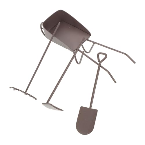 KONTONTY 8 Stück Teiliges Miniatur-gartengeräte Puppenhaus mit Kleinen Schaufeln Rechen Miniatur-schubkarren für Sukkulenten Bonsai Garten Zubehör Lernspielzeug KONTONTY 8 Stück Teiliges Miniatur-gartengeräte Puppenhaus mit Kleinen Schaufeln Rechen Miniatur-schubkarren für Sukkulenten Bonsai Garten Zubehör Lernspielzeug von KONTONTY