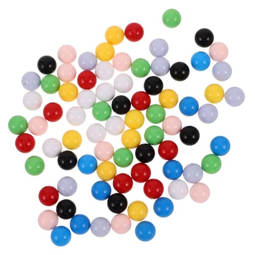 KONTONTY 80 Stück Einfarbige Ersatzkugeln für Chinesisches Dame Spiel Bunte Feste Kugeln für Puzzle Balls für Kreatives und Mathematisches Lernen Sicheres für Kugelbahn KONTONTY 80 Stück Einfarbige Ersatzkugeln für Chinesisches Dame Spiel Bunte Feste Kugeln für Puzzle Balls für Kreatives und Mathematisches Lernen Sicheres für Kugelbahn von KONTONTY