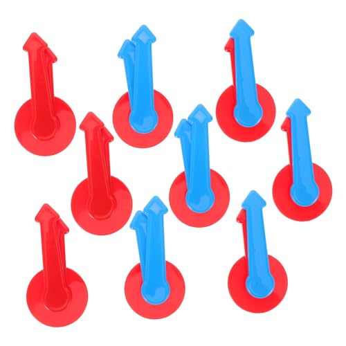 KONTONTY 9 Stück Teiliges Pfeilspiel Kunststoff Drehbare Zeiger für Party Brettspiele Interaktives Lernspielzeug Ersatzteile für DIY-Spiel für Klassenzimmer KONTONTY 9 Stück Teiliges Pfeilspiel Kunststoff Drehbare Zeiger für Party Brettspiele Interaktives Lernspielzeug Ersatzteile für DIY-Spiel für Klassenzimmer von KONTONTY