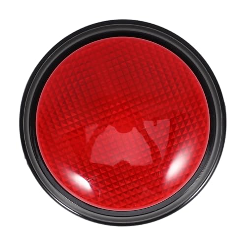KONTONTY Alarmton Knopf mit Licht und Sound Party Scherzartikel für Wettbewerbe Reaktionsschneller Spiel Button Roter Party Prank Button für Büro und Geburtstagsfeier KONTONTY Alarmton Knopf mit Licht und Sound Party Scherzartikel für Wettbewerbe Reaktionsschneller Spiel Button Roter Party Prank Button für Büro und Geburtstagsfeier von KONTONTY