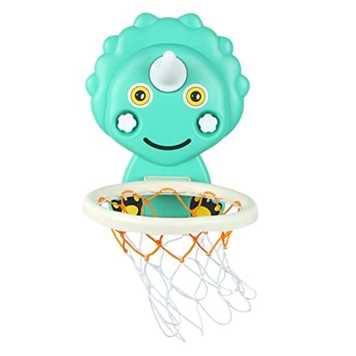 KONTONTY Basketballkorb Für Badespielzeug Basketballbrett Kindergeschenk Felgenständer Für Kinderbasketball Indoor-basketballspielzeug Korbregal Für Light Green Plastik von KONTONTY