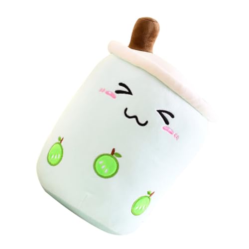 KONTONTY Kawaii Milchtee üschkissen 24cm üßes Bubble Tea Kuscheltier Weiches Dekokissen Sensorisches von KONTONTY