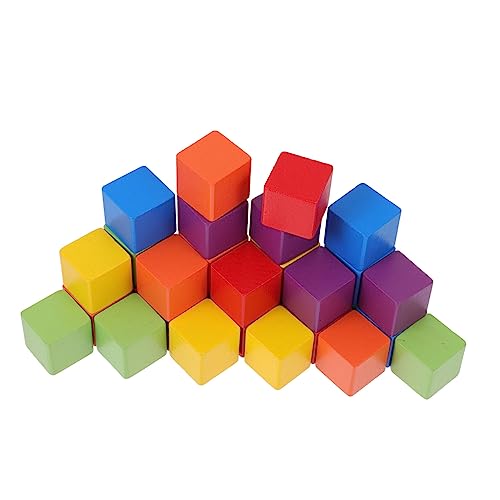 KONTONTY Bunte Holzbausteine Set Aus Buchenholz Educational Building Blocks Für Kreatives Zur Von Intelligenz Und Feinmotorik Ideales Montessori von KONTONTY