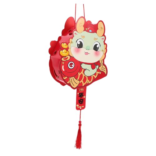 KONTONTY DIY Drachen Laternen Bastelset Tragbare Leuchtende Handlaterne für Festival Dekoration Praktische Hand Auge Koordination Einzigartiges Drachenjahr Ornament KONTONTY DIY Drachen Laternen Bastelset Tragbare Leuchtende Handlaterne für Festival Dekoration Praktische Hand Auge Koordination Einzigartiges Drachenjahr Ornament von KONTONTY