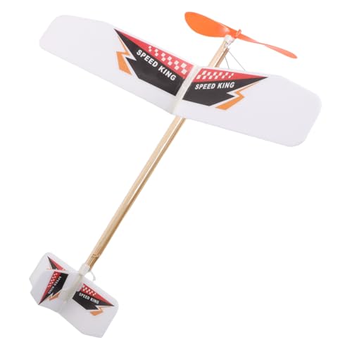 KONTONTY DIY Gummibandflugzeug Segelflieger Einflügel Handstart Einfacher Wurf Langstreckenflug Originelles Lernspielzeug Für Familie Outdoor Spaß KONTONTY DIY Gummibandflugzeug Segelflieger Einflügel Handstart Einfacher Wurf Langstreckenflug Originelles Lernspielzeug Für Familie Outdoor Spaß von KONTONTY