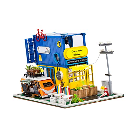 KONTONTY DIY Miniatur Puppenhaus öbel Set Aus Kreatives Raumdesign Für Bastelset K 039 Für Mini Häuser Und Kreative Spielideen von KONTONTY