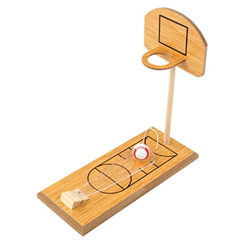 KONTONTY Mini-basketballkorb-Spielzeug Basketballspiel Tragbares Desktop-tischspiel-Set Für Jungen Und Mädchen Und Erwachsene Zum Stressabbau von KONTONTY