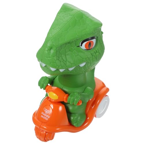 KONTONTY Dinosaurier- - -Junge-Presse-spielzeugauto Dekoratives Dinosaurierauto Dinosaurier-Auto Dinosaurierspielzeug Auto Partyauto-Modell Plastik Green von KONTONTY