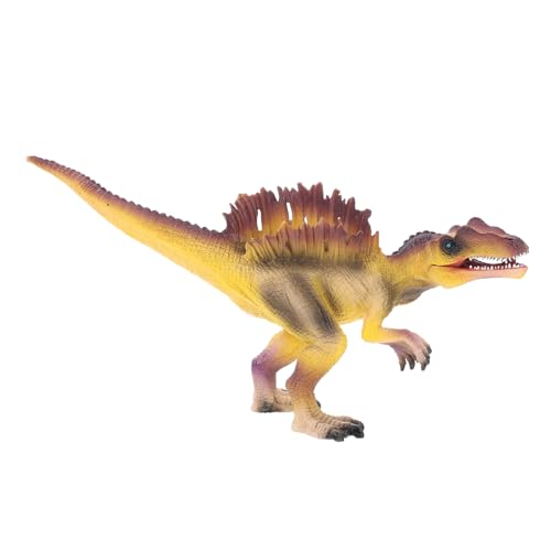 KONTONTY Dinosaurier-Modell-Ornamente Dinosaurier-Form-Ornament Kinderspielzeug Dinosaurier-lernspielzeug Dinosaurierspielzeug Für Realistische Dinosaurierstatue PVC Yellow von KONTONTY