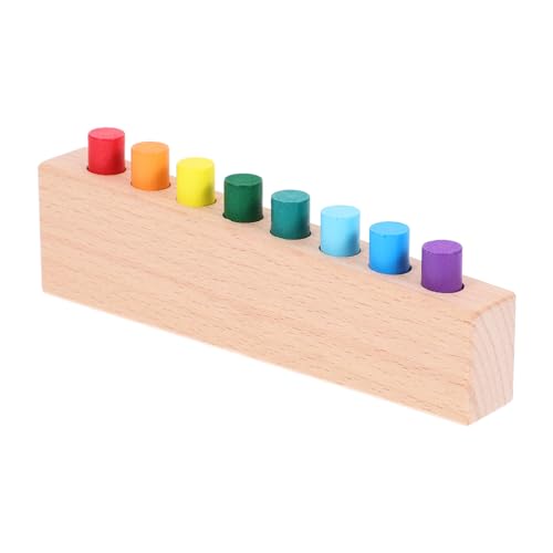 KONTONTY Spielsachen Einfügen Von Babyspielzeug Holzpuzzles Kauspielzeug Babytragetuch Holzspielzeug Puzzlematte Kinderspielzeug Puzzlebuch Jigköpfe Hölzern Pädagogisches Spielzeug von KONTONTY