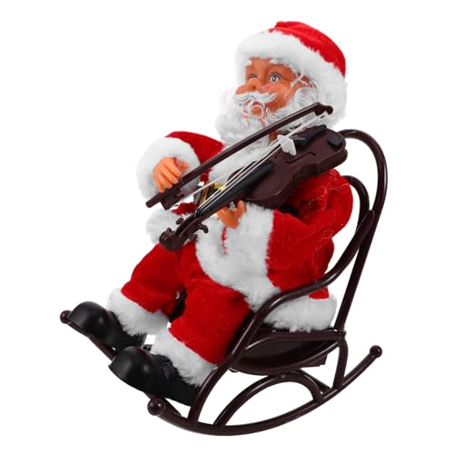 KONTONTY Elektrische Weihnachtsmann Figur mit Musik und Kreatives Weihnachtscartoon als Festliche Deko für Zuhause Schule und Party Robustes Ornament für Weihnachtsfeiern KONTONTY Elektrische Weihnachtsmann Figur mit Musik und Kreatives Weihnachtscartoon als Festliche Deko für Zuhause Schule und Party Robustes Ornament für Weihnachtsfeiern von KONTONTY