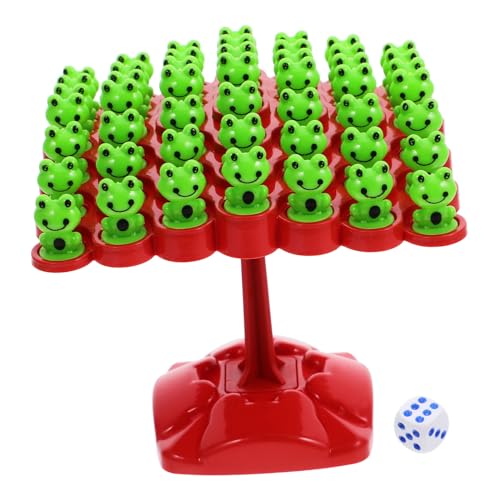 KONTONTY 1 Set Familienspiel-Versorgung Balance-Baum-Modell Frosch-Balance-Spiel Brettspiel für den Familienabend interaktives Tisch-Puzzle von KONTONTY