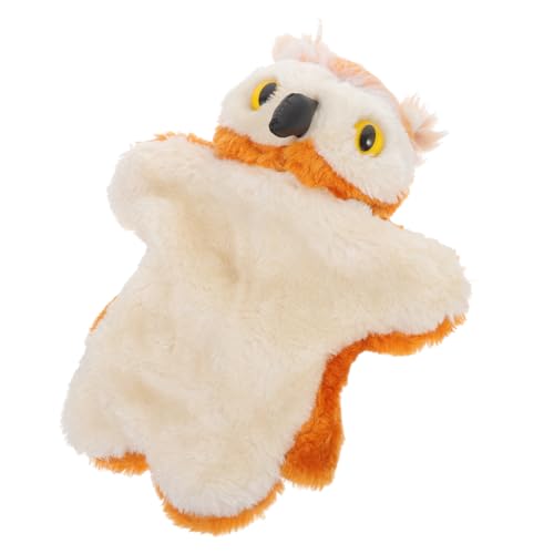 KONTONTY Handpuppe Eule interaktives Interactive Toys plüschtier Story Telling handspielpuppen owl Handspielzeug Handpuppen tierische Plüsch-Handpuppe Eule Handpuppe PP Baumwolle von KONTONTY