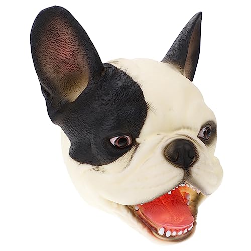 KONTONTY Handpuppe Tier-fingerpuppenspielzeug Plüschtierpuppen Marionette Ausgestopft Bausatz Taube Welpe Figuren Haustier Hund Roboter Ratte Partygeschenke Mini-puppenspielzeug Vinyl Weiß von KONTONTY