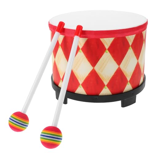 KONTONTY Kindertrommel Kindermusikinstrument Handtrommel Kleinkindtrommeln Trommelspielzeug Musiktrommel Für Kleinkinder Kinder Tamburin Mini Gitarre Kinder Snaredrum Kinder von KONTONTY