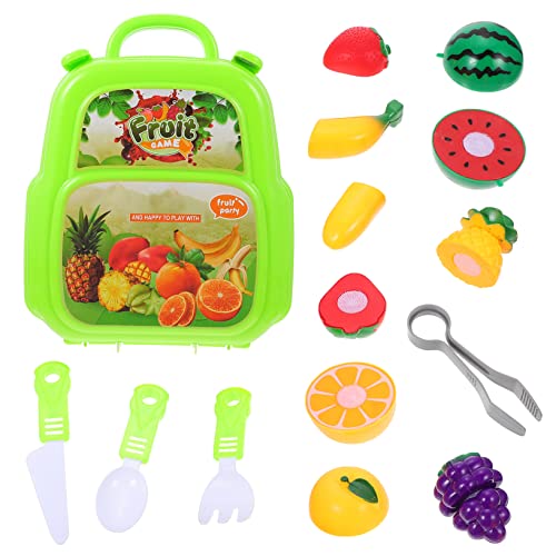 KONTONTY Kleinkindspielzeug Set Zum Sicheren Schneiden Von Obst Und Gemü Kochmesser Mit Holzschneidebrett Und Fingerfood Piekser Ideal Für Kreative Küchenabenteuer von KONTONTY