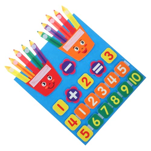 KONTONTY Kognitives Spielzeug für Kleinkinder Kinder zählen Spielzeug Mathe-Manipulativ-Kindergarten counturing zabawki stymulujące rozwój Kleinkind Bleistift Kleinkindspielzeug Lehrmittel von KONTONTY