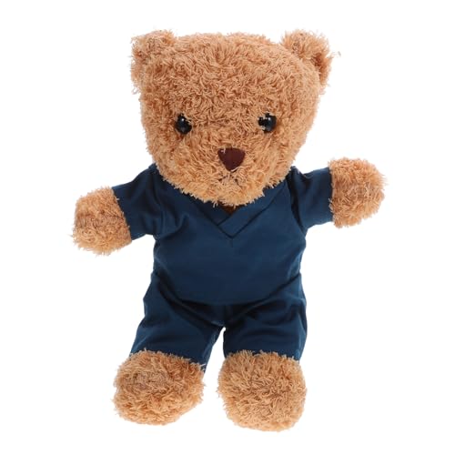 KONTONTY Kuscheliges Plüschbärchen mit Pflege-Outfit Kleines Tragbares für Pflegegraduierung Medizinische Fachkräfte Niedliches Sammlerstück für Schreibtischdekoration KONTONTY Kuscheliges Plüschbärchen mit Pflege-Outfit Kleines Tragbares für Pflegegraduierung Medizinische Fachkräfte Niedliches Sammlerstück für Schreibtischdekoration von KONTONTY