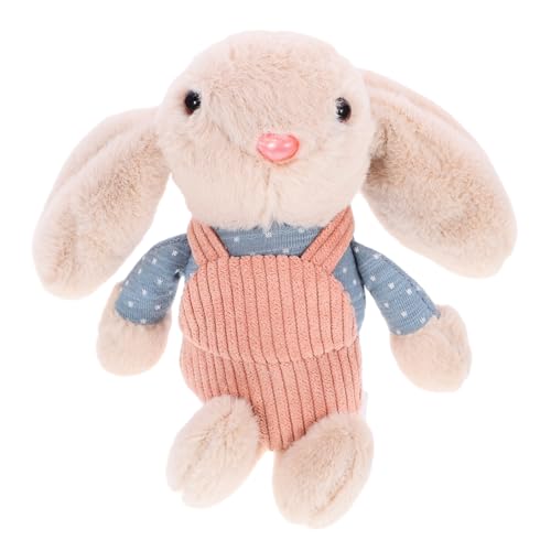 KONTONTY Kuscheltier Hängendes üsch Kaninchen Schlüsselanhänger üßes Bunny Pendant Für Babys Und Kleinkinder Weiches Stofftier Ideal Als Für ädchen von KONTONTY