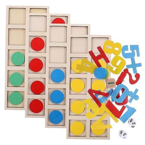 KONTONTY Lernspielzeug Holz Zahlen Zählsteine Montessori Mathe Zählhilfe mit Glatten Kanten Fördert Logisches Feinmotorik und Hand Auge Koordination Pädagogisches Rechenzubehör für KONTONTY Lernspielzeug Holz Zahlen Zählsteine Montessori Mathe Zählhilfe mit Glatten Kanten Fördert Logisches Feinmotorik und Hand Auge Koordination Pädagogisches Rechenzubehör für von KONTONTY