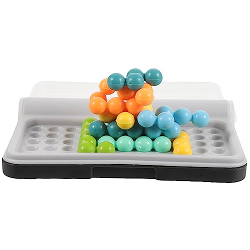 KONTONTY Logikspielzeug Wisdom Pyramid Beads Lernspielzeug Ab Jahre Tragbar Kunststoff Intelligenzspiel Denkspielzeug für Kreativität Outdoor Reise KONTONTY Logikspielzeug Wisdom Pyramid Beads Lernspielzeug Ab Jahre Tragbar Kunststoff Intelligenzspiel Denkspielzeug für Kreativität Outdoor Reise von KONTONTY