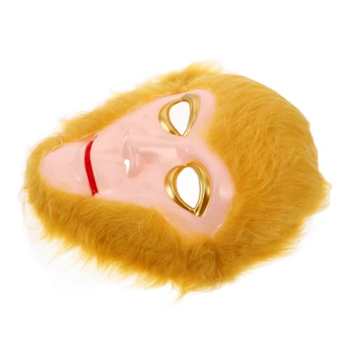 KONTONTY Maske Halloween Kostüme Affenkönig Kostüm Requisiten Halloween Cosplay Requisiten Tiere Affenkostüm Halloween Party Cosplay Wukong Kostüm Realistisches Gorillakostüm Kunststoff von KONTONTY