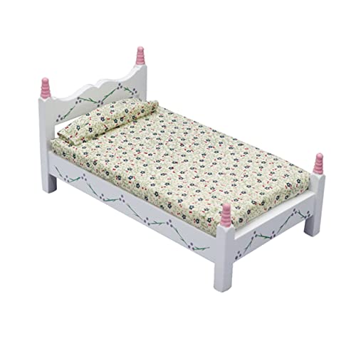 KONTONTY Mini Hausbett Für Kinderzimmer 1 Stück Mini Möbelmodell Aus Perfekt Oder Deko Für Babyzimmer Ideal Für Jungen Und Mädchen Kreative Raumgestaltung von KONTONTY