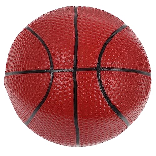 KONTONTY Mini Hüpfbasketball Mit Saugnäpfen Für Drinnen Und Draußen Ideales Sportspielzeug Für Vielseitig Einsetzbar ülleimer Basketballkorb Oder Poolspielzeug von KONTONTY