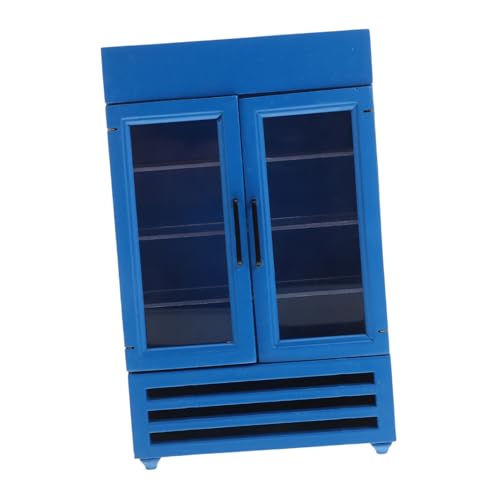 KONTONTY Mini Kühlschrank und Gefrierschrank Platzsparendes Puppenhaus Zubehör Detailreiche Küchendeko für Puppenhausmöbel KONTONTY Mini Kühlschrank und Gefrierschrank Platzsparendes Puppenhaus Zubehör Detailreiche Küchendeko für Puppenhausmöbel von KONTONTY