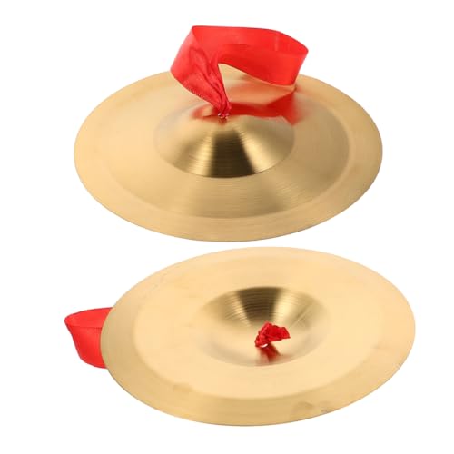 KONTONTY Mini-handbecken Aus Legierung Metallbecken Für Junge Mädchen Und Bands Spielzeugbecken Crash-Symbol Für Percussion KONTONTY Mini-handbecken Aus Legierung Metallbecken Für Junge Mädchen Und Bands Spielzeugbecken Crash-Symbol Für Percussion von KONTONTY