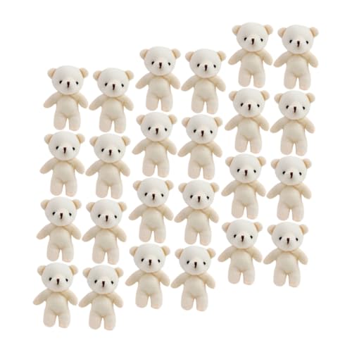 KONTONTY Mini üschbären Schlüsselanhänger DIY Charm Tiny Bear Für Schlüsselanhänger Und Dekoration Langlebige Und Niedliche Mini Bär Figuren Als Oder Für von KONTONTY