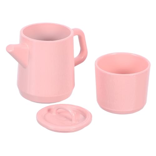 KONTONTY Miniatur Tee Set mit Farblich Abgestimmtem Metall-kaffeekännchen und Teetassen Detaillierte Puppenhausküche Authentische Miniatur-nachmittagstee-Dekoration für Dollhouse KONTONTY Miniatur Tee Set mit Farblich Abgestimmtem Metall-kaffeekännchen und Teetassen Detaillierte Puppenhausküche Authentische Miniatur-nachmittagstee-Dekoration für Dollhouse von KONTONTY