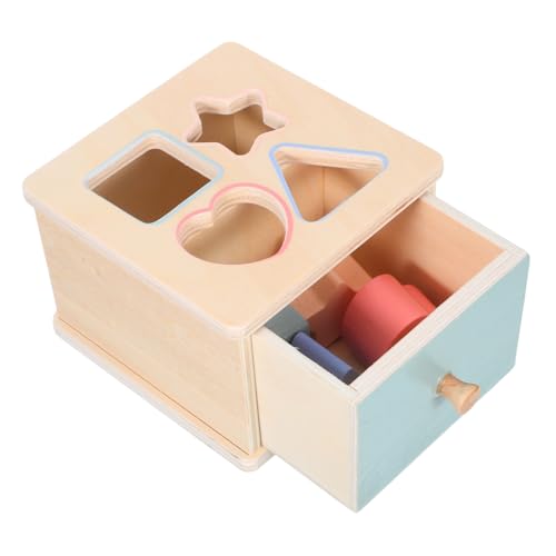 KONTONTY Montessori Farb Formen sortierbox aus Holz Pädagogisches Lernspielzeug für Junge Mädchen und Kleinkinder Sicheres Langlebiges Babyspielzeug zur Kognitiver Fähigkeiten KONTONTY Montessori Farb Formen sortierbox aus Holz Pädagogisches Lernspielzeug für Junge Mädchen und Kleinkinder Sicheres Langlebiges Babyspielzeug zur Kognitiver Fähigkeiten von KONTONTY