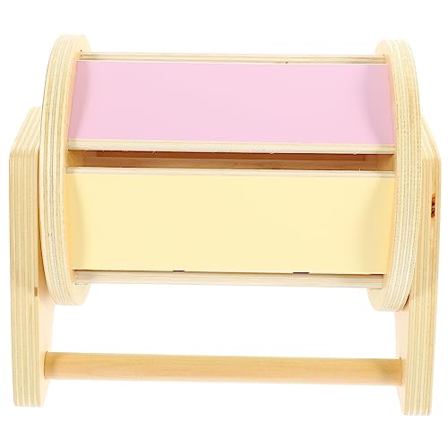 KONTONTY Holzspielzeug Für Junge Mädchen Montessori Lernspielzeug Mit Textil Trommel Fördert Formerkennung Hand-Eye Koordination Und Motorische Fähigkeiten Für Kleinkinder KONTONTY Holzspielzeug Für Junge Mädchen Montessori Lernspielzeug Mit Textil Trommel Fördert Formerkennung Hand-Eye Koordination Und Motorische Fähigkeiten Für Kleinkinder von KONTONTY