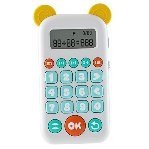 KONTONTY Mündliche Rechenmaschine Kinderpädagogische Spielzeuge Kinderspielzeug Puzzle- -Tablet Tablet Für Mathe-Spiele Mathe-Spiel Plastik Sky-Blue von KONTONTY