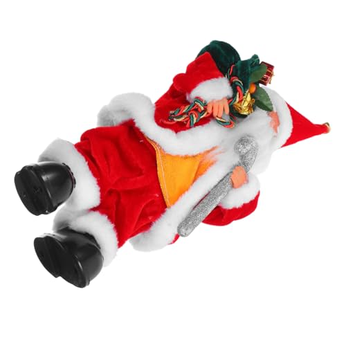 KONTONTY Musikalische Elektrische Weihnachtsmannpuppe mit Musik Beweglichen Kindersicherem und Vielseitige Xmas-Dekoration und Festliches für Weihnachtsfeiern KONTONTY Musikalische Elektrische Weihnachtsmannpuppe mit Musik Beweglichen Kindersicherem und Vielseitige Xmas-Dekoration und Festliches für Weihnachtsfeiern von KONTONTY