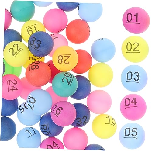 KONTONTY Nummerierte Lotteriebälle aus Robustem Bunte Wiederbefüllbare Spiel und Party Bälle mit Hohem Elastizitätsgrad für Tombola Raffles Veranstaltungen und Unterhaltung KONTONTY Nummerierte Lotteriebälle aus Robustem Bunte Wiederbefüllbare Spiel und Party Bälle mit Hohem Elastizitätsgrad für Tombola Raffles Veranstaltungen und Unterhaltung von KONTONTY