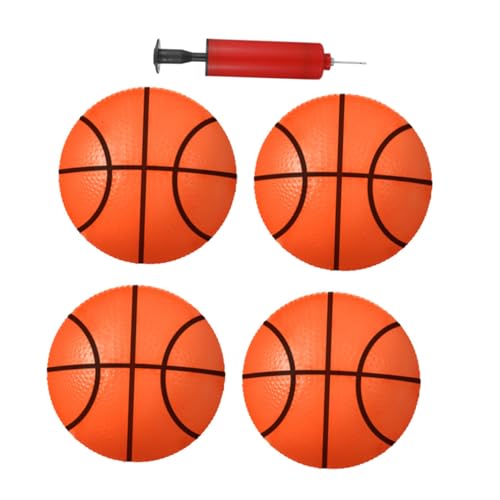 KONTONTY PVC Basketball Kleine Aufblasbare Bälle mit Pumpe rutschfest Leichtes Lustiges Basketballspiel für Drinnen und Draußen Fördert Sportinteresse und Bewegung Zufällige Farbe KONTONTY PVC Basketball Kleine Aufblasbare Bälle mit Pumpe rutschfest Leichtes Lustiges Basketballspiel für Drinnen und Draußen Fördert Sportinteresse und Bewegung Zufällige Farbe von KONTONTY