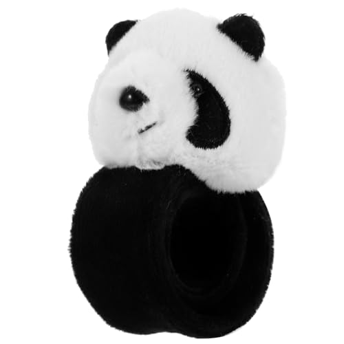 KONTONTY Panda-armband Spielzeuge Panda-cartoon-slap-armband Partyartikel Für Kinderspielzeug Am Handgelenk Schlagarmbänder Für Jungen Mädchen Armband Plüsch von KONTONTY