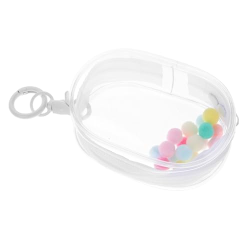 KONTONTY Puppen Ausflugstasche Transparente Tasche Für Puppenfigur Präsentationsträger Für Kleine Figuren Puppentasche Transparente Puppentasche Transparente Präsentationstasche Für von KONTONTY