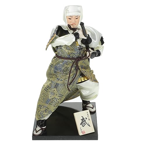 KONTONTY Puppen Im Japanischen Stil Japanische Raumdekoration Japanische Puppenstatue Puppe Kunsthandwerk Japanische Kimono Puppen Japanische Ninja Puppe von KONTONTY