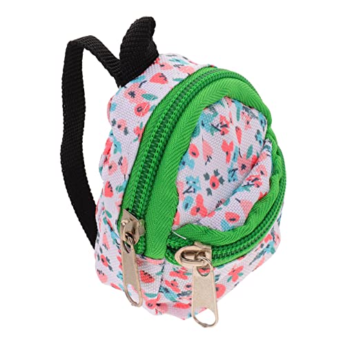 KONTONTY Puppenrucksack Mini Rucksäcke Puppenfotografie Requisiten Schulranzen Ornament Mini Puppen Ornament Mini Rucksack Modell Mini Rucksack Dekor Mini Rucksack von KONTONTY