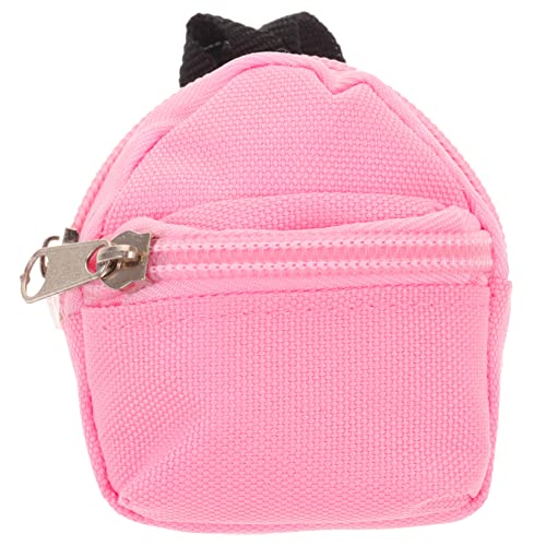 KONTONTY Puppenrucksack Puppenstofftaschen Miniaturen Mini Schultasche Ornament Mini Rucksack Dekor Kleine Schultasche Mini Rucksäcke Mini Rucksack Für Puppen Mini Hausbedarf von KONTONTY