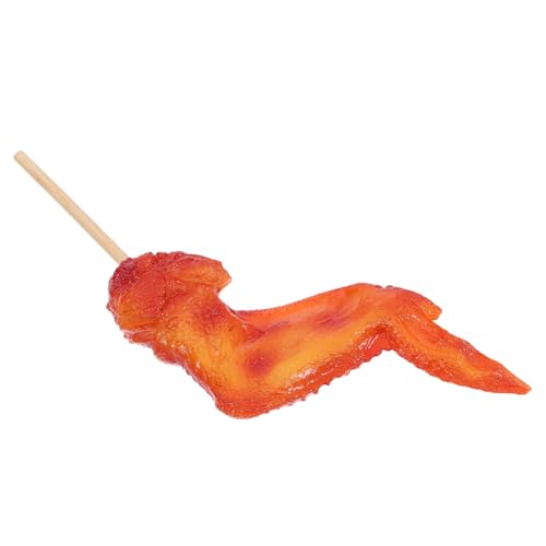 KONTONTY Realistische BBQ Hähnchenflügel Modell mit Reisfüllung Kunstvolle Falsche Grillhähnchen für Küchen Dekor Restaurant Speisekarte Foto Requisiten und Video Requisiten KONTONTY Realistische BBQ Hähnchenflügel Modell mit Reisfüllung Kunstvolle Falsche Grillhähnchen für Küchen Dekor Restaurant Speisekarte Foto Requisiten und Video Requisiten von KONTONTY