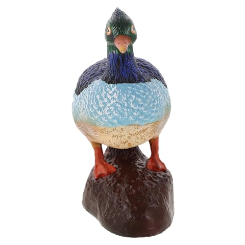 KONTONTY Realistisches Entenmodell aus Solidem Kunststoff Pädagogische Tierfigur für Robuste Simulation der Wildente Vielseitiges Lernspielzeug und Dekoratives Gartenornament KONTONTY Realistisches Entenmodell aus Solidem Kunststoff Pädagogische Tierfigur für Robuste Simulation der Wildente Vielseitiges Lernspielzeug und Dekoratives Gartenornament von KONTONTY