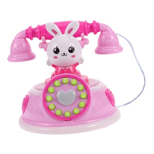 KONTONTY Elektronisches Wählscheibentelefon Spielzeug Kinder Party Favor Telefon Kommunikationsfähigkeiten von KONTONTY