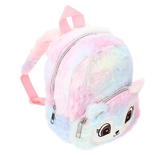 KONTONTY Rucksack schultüte büchertasche Lightweight Backpack Buch Tasche Schoolbag Kinderrucksäcke Prinzessin Münzbeutel Umhängetasche für Mädchen Schultasche für Kinder Polyester Colorful von KONTONTY