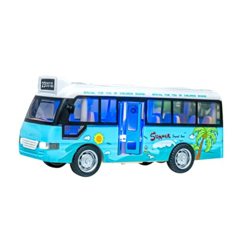 KONTONTY Schulbus Modell mit Licht und Musik Realistisches Simulation Fahrzeug aus Robustem Abs Pädagogisches für Jungen und Mädchen für Kleine Hände Interaktives Eltern Junge Mädchen KONTONTY Schulbus Modell mit Licht und Musik Realistisches Simulation Fahrzeug aus Robustem Abs Pädagogisches für Jungen und Mädchen für Kleine Hände Interaktives Eltern Junge Mädchen von KONTONTY