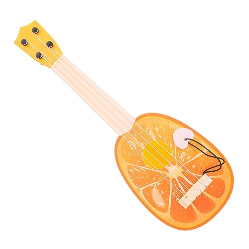 KONTONTY Simulations-Ukulele Kleine Gitarre Gefälschte Gitarre Mini-gitarrenspielzeug Mini-Ukulele Mini-gitarrenmodell Ukulele Für Kinder Anfänger Spielzeuge Kinderspielzeug Gitarre Mini von KONTONTY